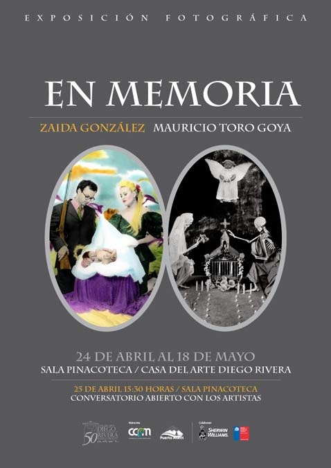 Afiche Exposición En Memoria