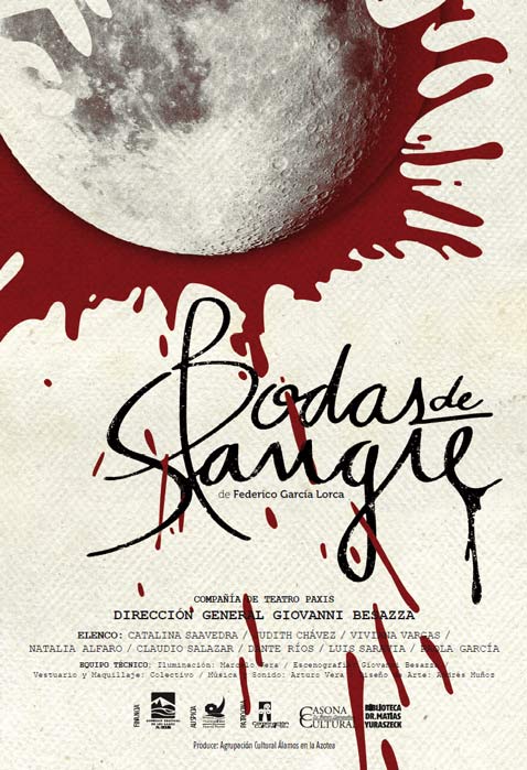 bodas de sangre - afiche