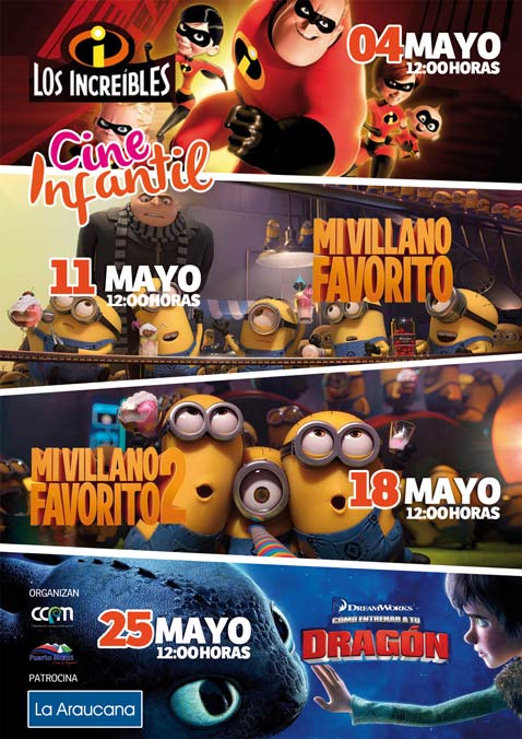 cine infantil mayo