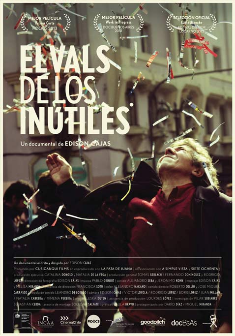 Afiche de "El vals de los inútiles"