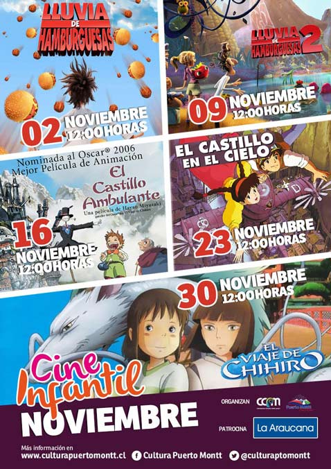 cine infantil noviembre