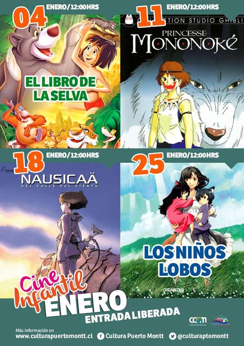 cine infantil enero