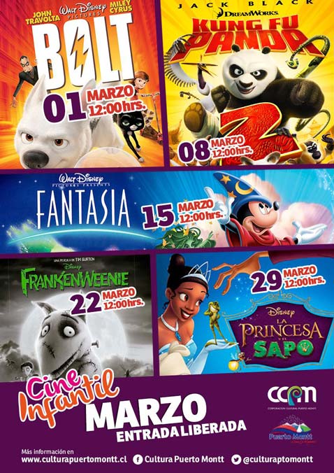 cine infantil marzo