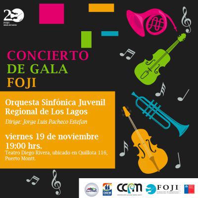 rrss concierto los lagos gala