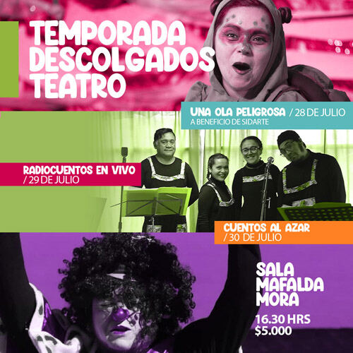 descolgados teatro